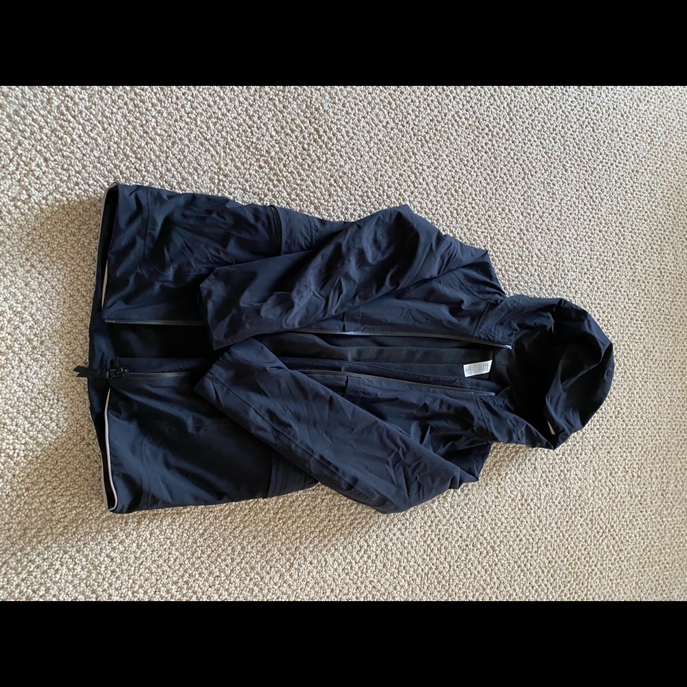 Ivivva Girls Rain Jacket hooded zip up